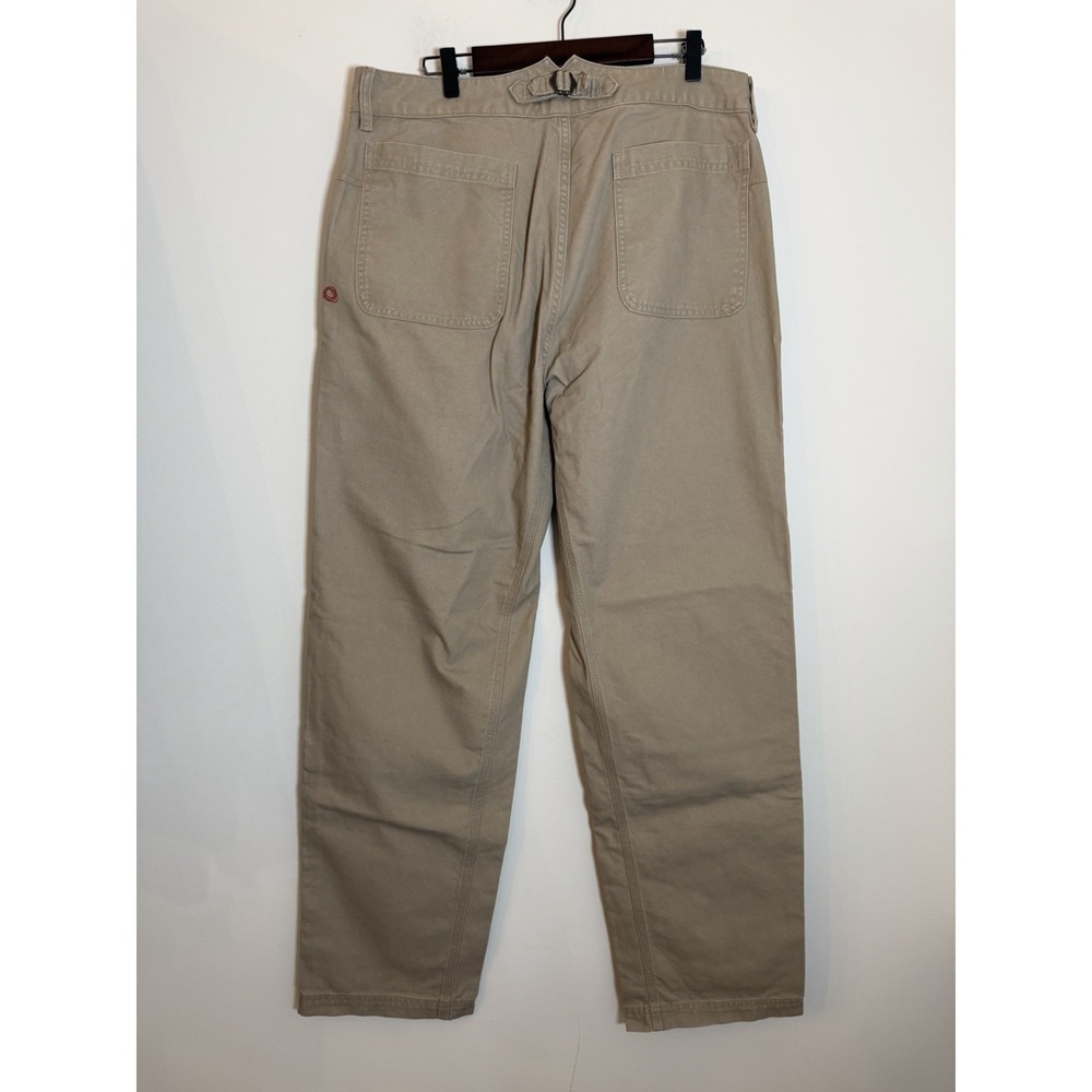 New Imperfects Courier Pants OG Fit 34X32 Badlands Beige Utility Canvas NWT - Picture 2 of 16